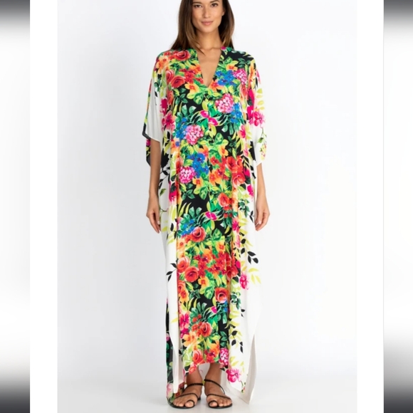 **2x HP**Nwt Johnny Was Dana Maxi Kaftan Dress - Picture 2 of 15